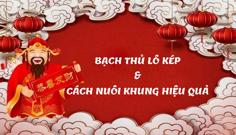 Bạch thủ lô kép hôm nay & Cách nuôi khung hiệu quả 8 Bạch thủ lô kép hôm nay & Cách nuôi khung hiệu quả